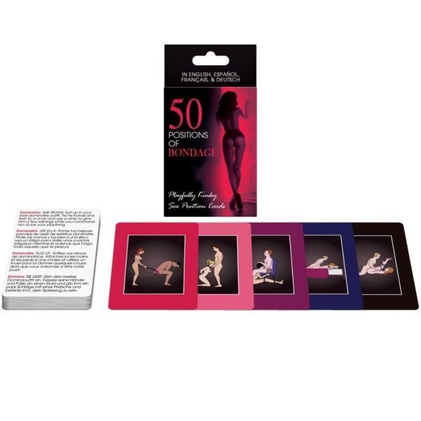 Jeu de cartes Kheper Games 50 Positions of Bondage