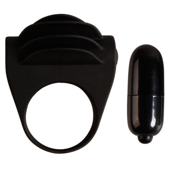 Anneau vibrant Pretty Love Chester avec son mini-vibromasseur et son stimulateur clitoridien