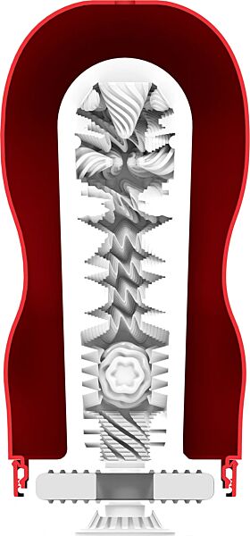 Masturbateur Super Tenga Storm Crash de Tenga, format gobelet avec capuchon
