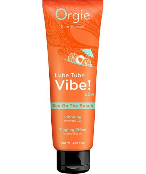 Tube de 100 ml du lubrifiant Orgie Lube Tube Vibe Sex On The Beach