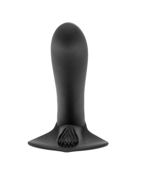 Plug anal vibrant S Pleasures Verve, noir, avec sa télécommande