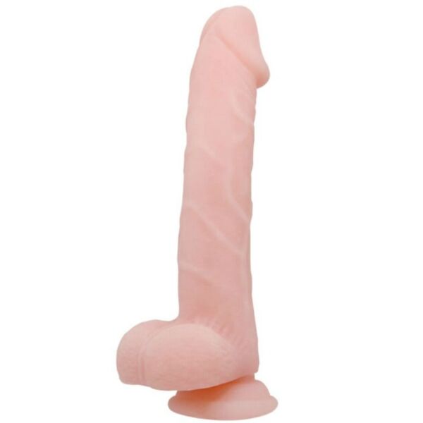 Gode Baile 22 cm, réaliste, avec veines et ventouse à la base