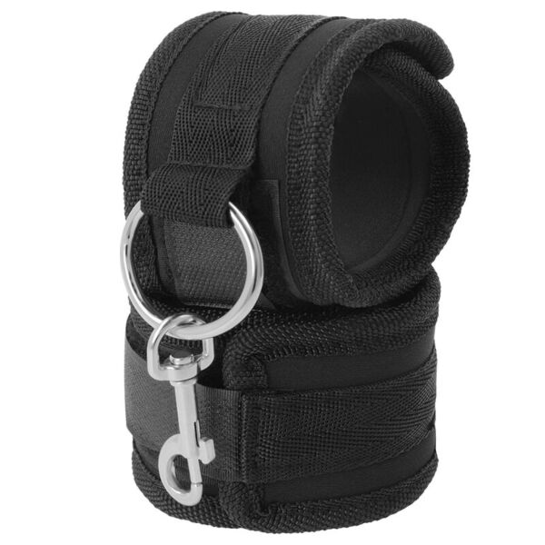 Menottes Darkness pour le bondage, avec doublure intérieure dans les bracelets