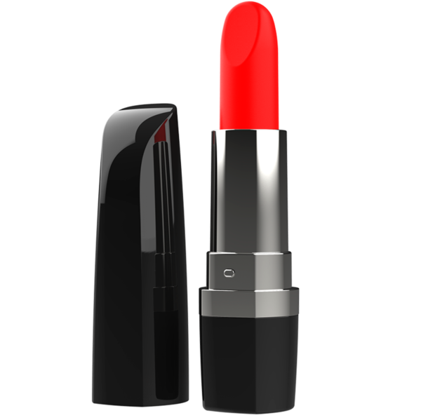 Mini-vibromasseur Intense Lippsy en forme de rouge à lèvres