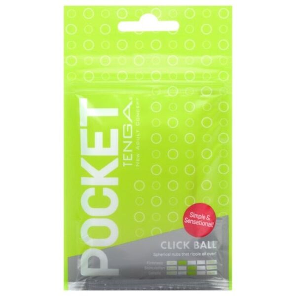 Masturbateur Pocket TENGA Click Ball à usage unique