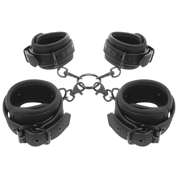 Menottes hogtie Fetish Submissive pour poignets et chevilles