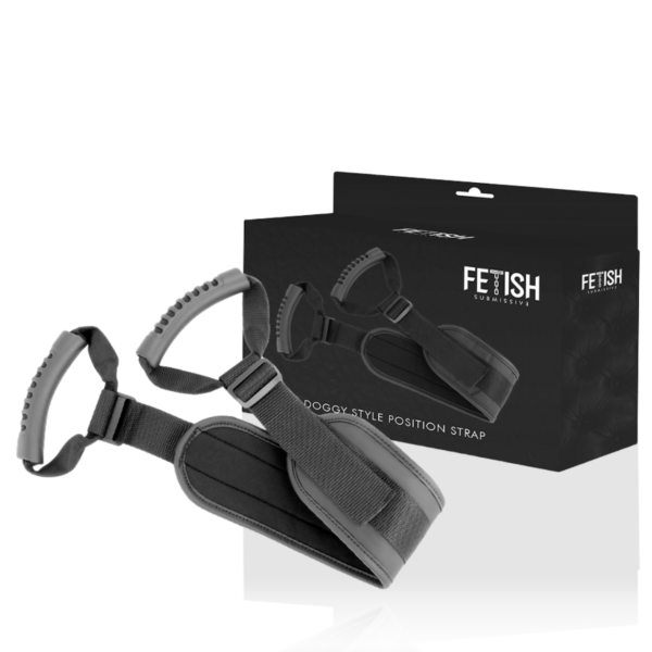 Harnais Fetish Submissive Doggy Style Harness rembourré à sangles réglables