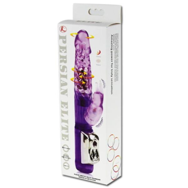 Vibromasseur rabbit Baile Persian Elite à double rotation