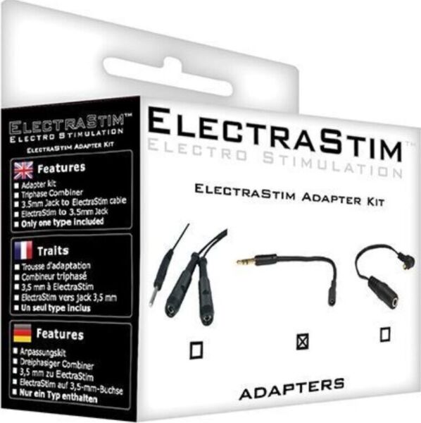 Adaptateur ElectraStim 3,5 mm femelle pour jouets d'électrostimulation