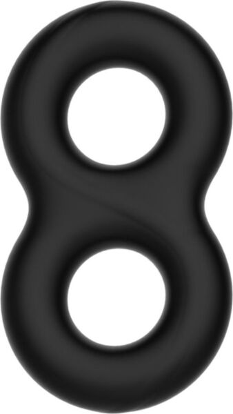 Anneau pénien double Crazy Bull Infinity en silicone