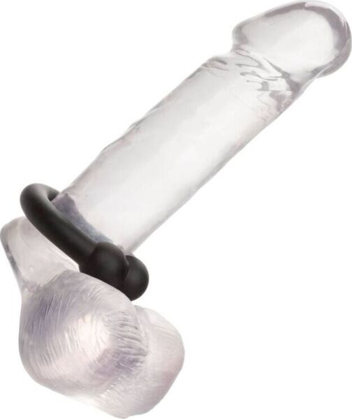 Anneau pénien CalExotics Alpha Muscle Ring, en silicone noir