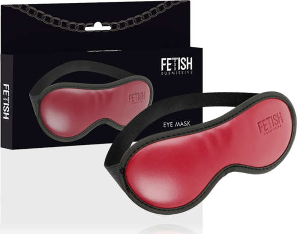 Masque Fetish Submissive Dark Room en cuir vegan