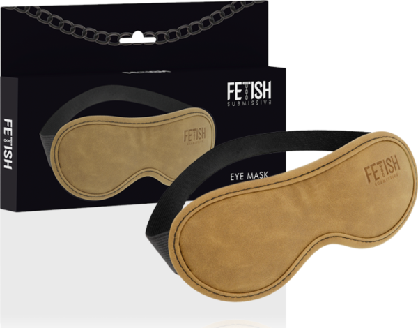 Masque Fetish Submisive avec sangle élastique