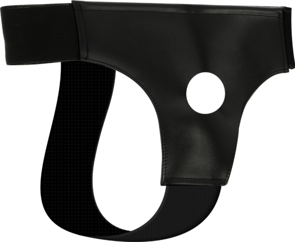 Gode ceinture à trou Darkness, culotte avec trou pour gode