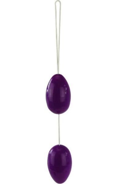 Boules anales Baile Twins Balls avec leur cordon en nylon