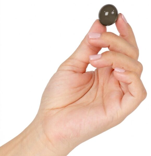 Deux boules d'huile de massage Secret Play Brazilian Balls Iceberg, effet froid