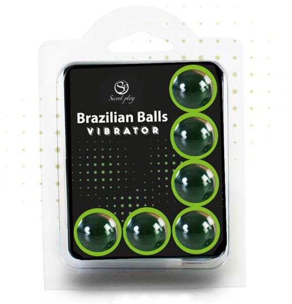 Lot de billes de massage Secret Play Brazilian Balls Vibración (6)