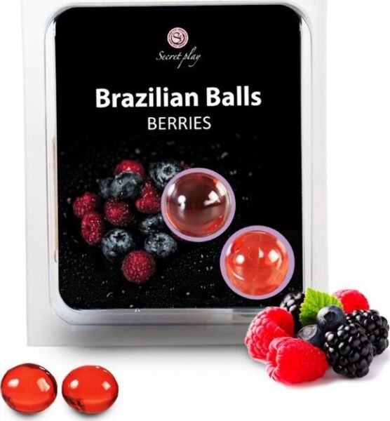 Billes d'huile de massage Secret Play Brazilian Balls