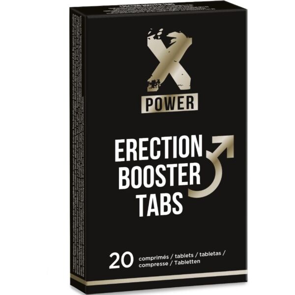 Boîte de XPOWER Erection Booster Tabs, 20 comprimés