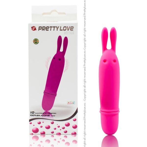 Mini-vibromasseur Pretty Love Boyce en silicone