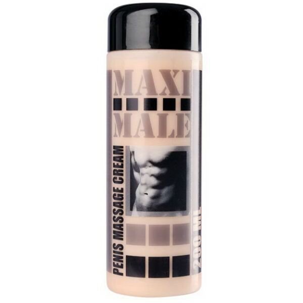 Flacon de crème de massage pour le pénis RUF Maxi Male de 200 ml