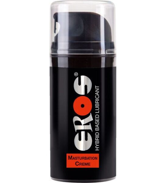 Flacon avec pompe doseuse de la crème de masturbation EROS Classic Masturbation Creme 100 ml