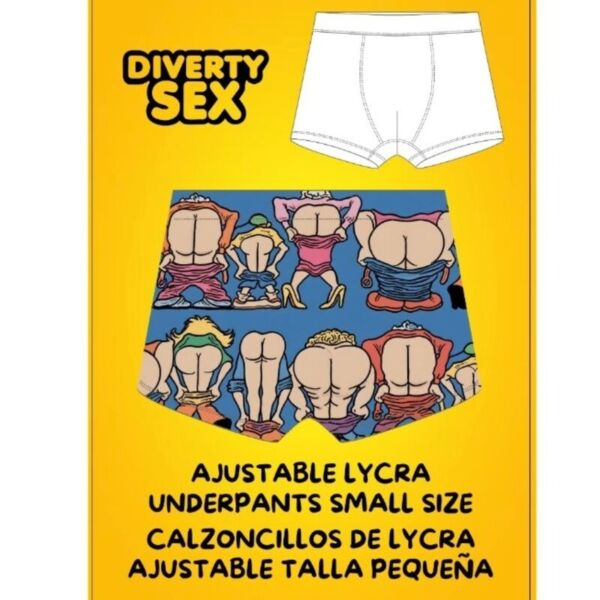 Boxer Diablo Picante avec imprimé fesses