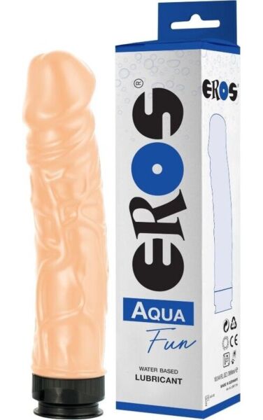 Dildo Eros Aqua Fun à l'aspect réaliste et à la surface texturée
