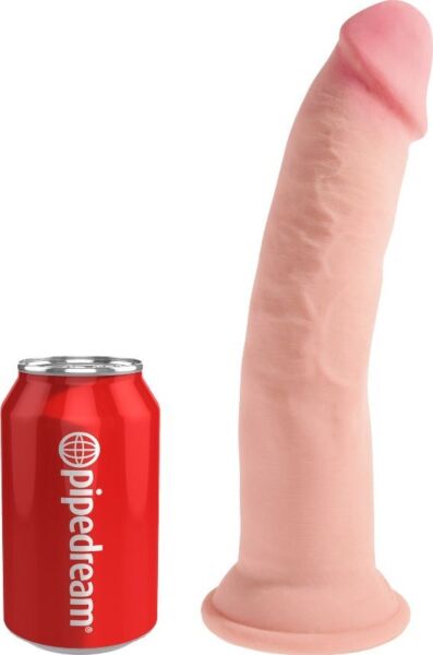 Gode réaliste Pipedream King Cock Plus Triple Density avec base ventouse