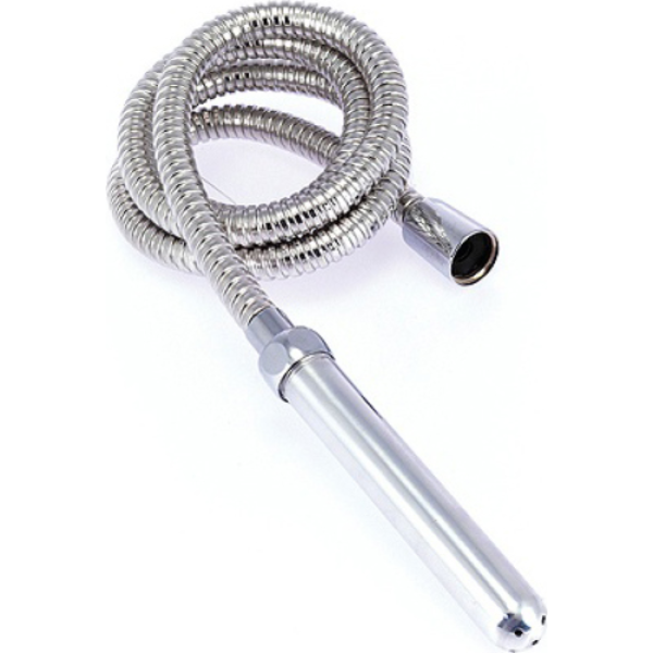 Douche intime Metal Hard, embout métallique à brancher au flexible de la douche