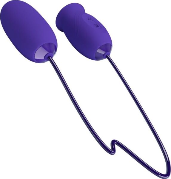 Œuf vibrant Pretty Love BI-014749L de couleur violette