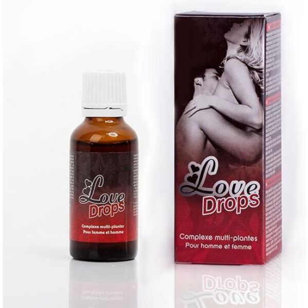 Flacon de gouttes alimentaires RUF Love Drops de 30 ml