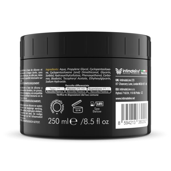 Flacon de 250 ml du lubrifiant anal IntimateLine Fistan