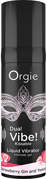 Gel intime embrassable Orgie Dual Vibe 15 ml