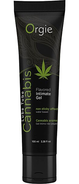 Tube de lubrifiant Orgie Lube Tube Cannabis de 100 ml