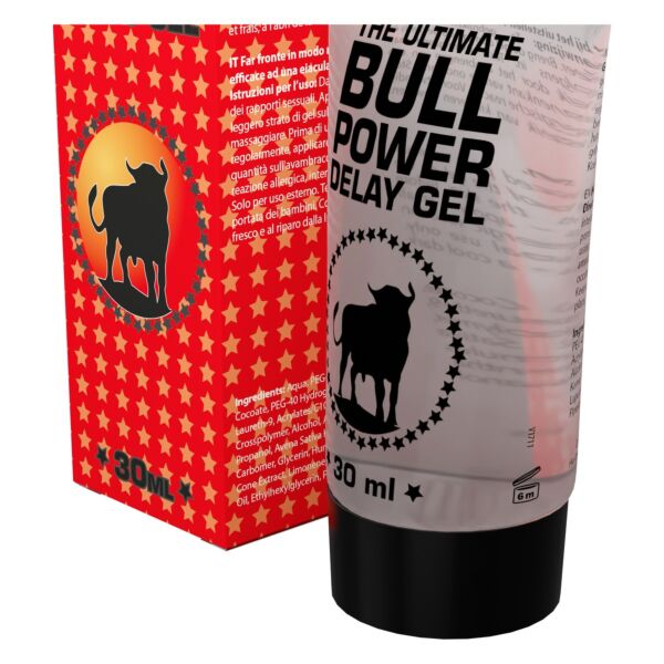 Gel retardant Bull Power Delay Gel de Cobeco, flacon de 30 ml