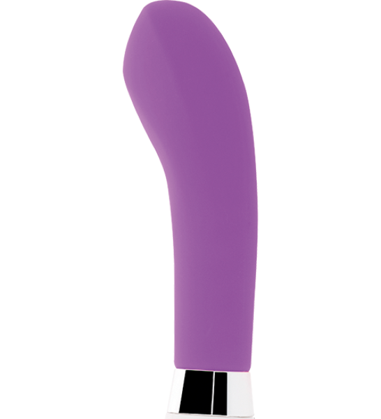 Vibromasseur courbe pour le point G Glossy John