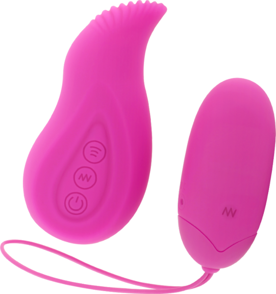 Set vibromasseur Amoressa Edgar, avec le stimulateur et l'œuf