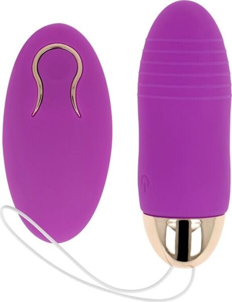 Œuf vibrant Ohmama lilas avec sa télécommande