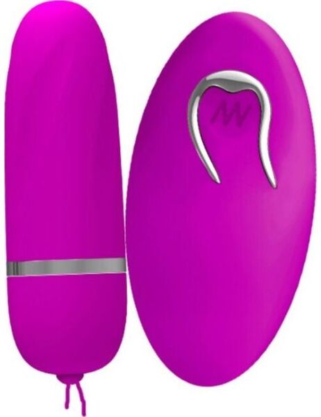 Œuf vibrant Pretty Love Debby (BI-014405W) avec sa télécommande sans fil