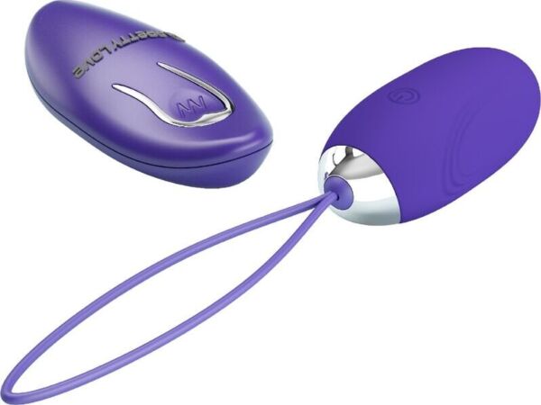 Œuf vibrant Pretty Love Jenny de couleur violette