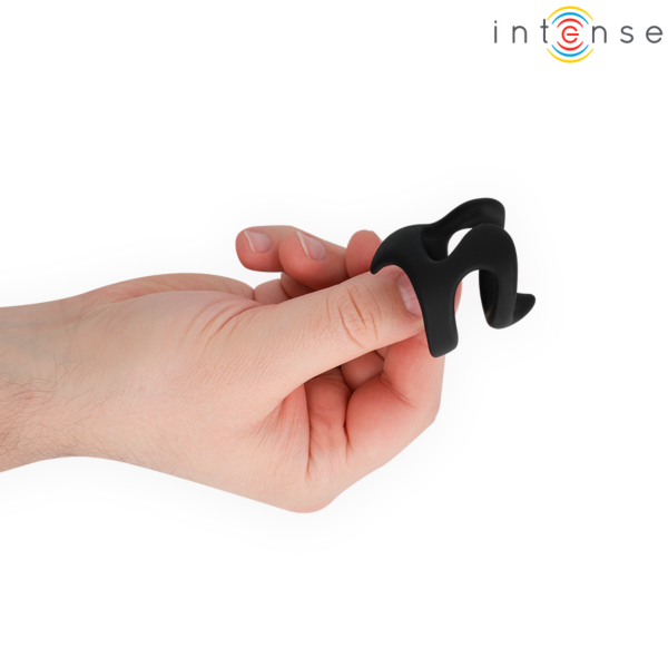 Anneau pénien Intense Modèle 8 en forme de U avec bras texturés