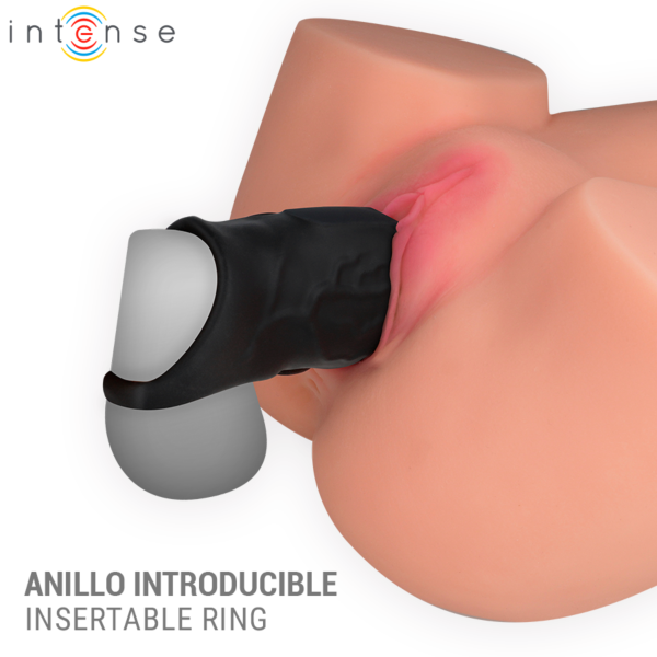 Anneau gaine Intense, anneau pénien avec gaine texturée