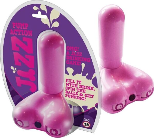 Jeu à boire Jizz Drinking Game de Spencer & Fleetwood, en forme de pénis