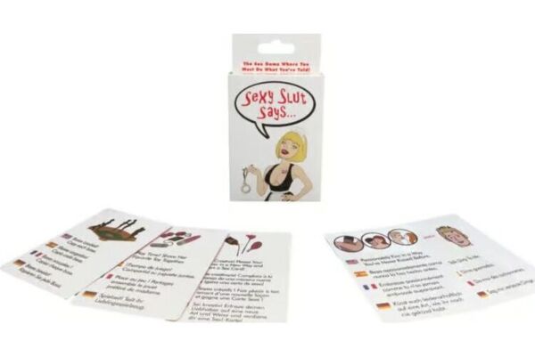 Jeu de cartes Kheper Games Actions sexuelles, avec sa boîte