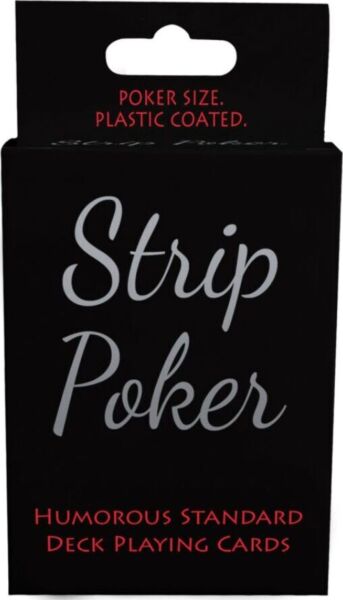 Jeu de cartes Strip Poker de Kheper Games, avec des illustrations de danseuses