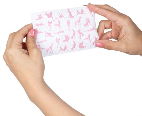 Jeu érotique Chronomasutra Kit Hetero de Secret Play, avec son dé Kamasutra et son sablier