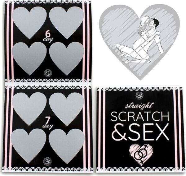 Jeu à gratter Secret Play Scratch & Sex Hetero pour couples