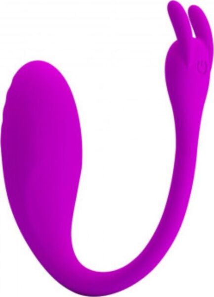 Œuf vibrant Pretty Love Catalina, avec sa queue souple à oreilles de lapin