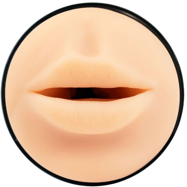 Masturbateur bouche Kiiroo Feel Stroker Mouth, avec l'entrée en forme de lèvres bien visible